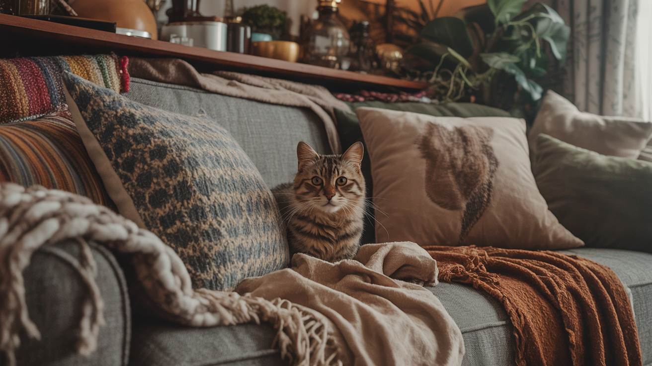 Skrytou kočku na obrázku najdou jen 3 % lidí. Vy taky ne?