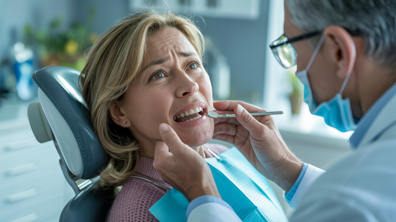 Šla k zubaři kvůli otoku dásně. Co jí řekl, nečekala