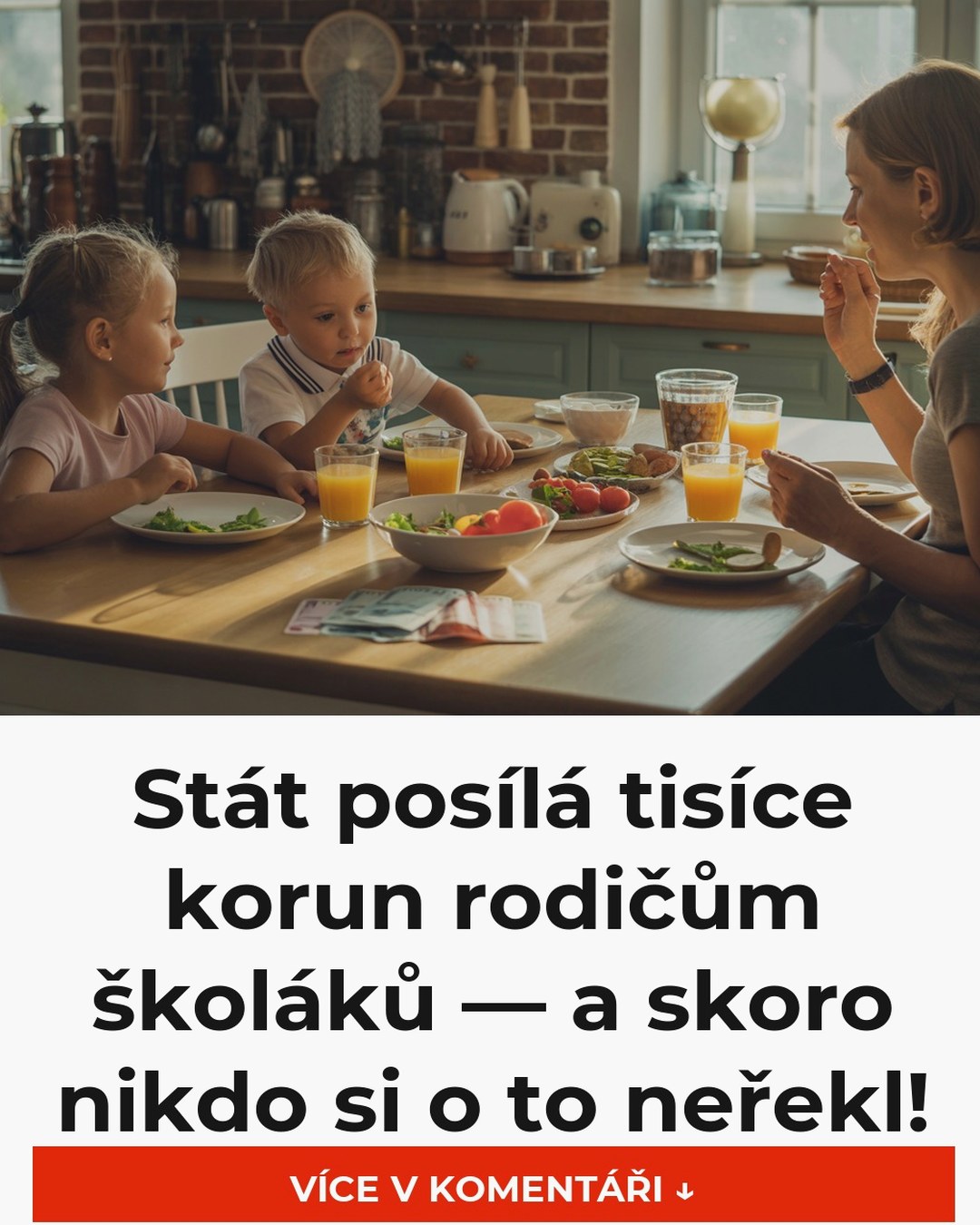 Stát posílá tisíce korun rodičům školáků — a skoro nikdo si o to neřekl!