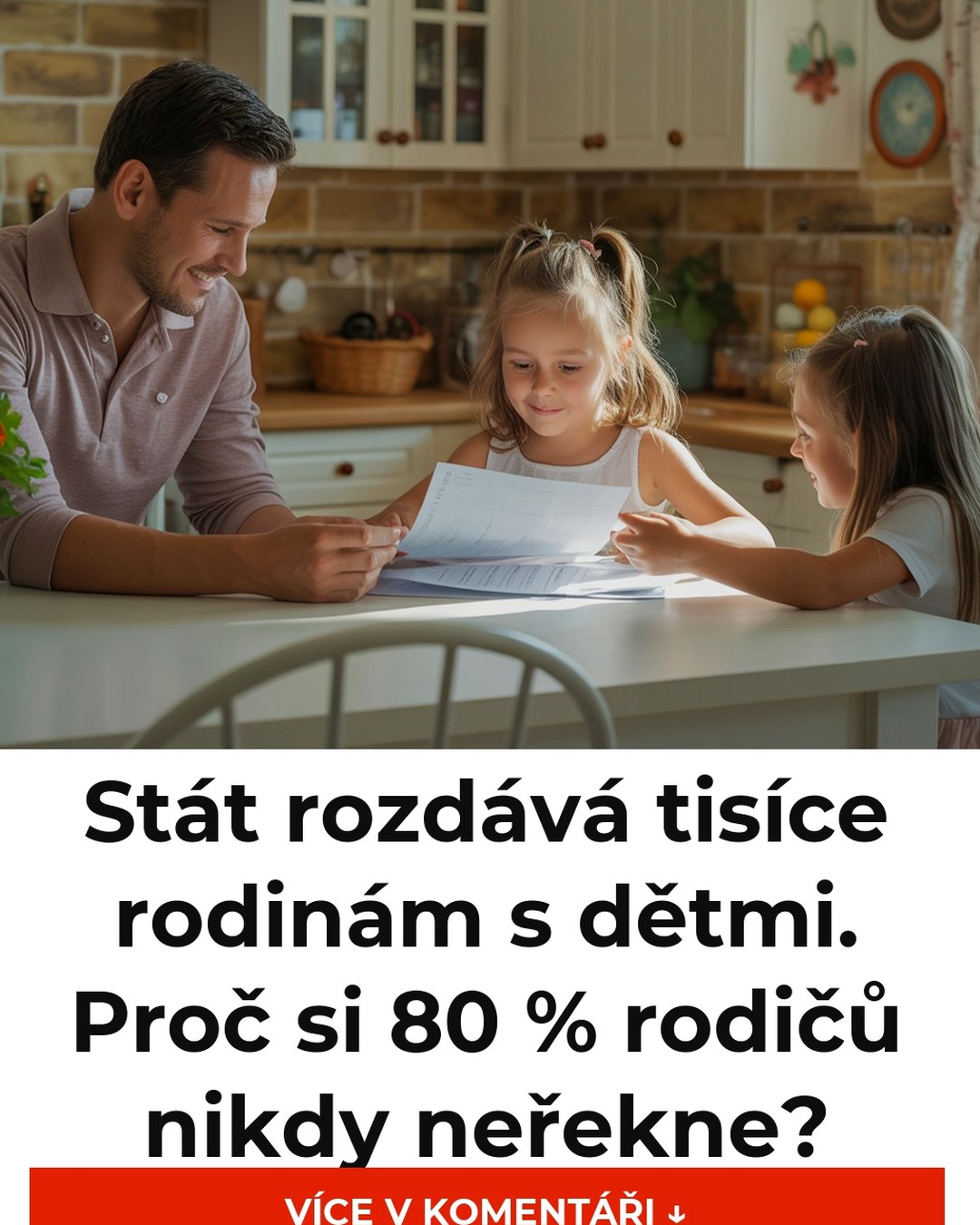 Stát rozdává tisíce rodinám s dětmi. Proč si 80 % rodičů nikdy neřekne?