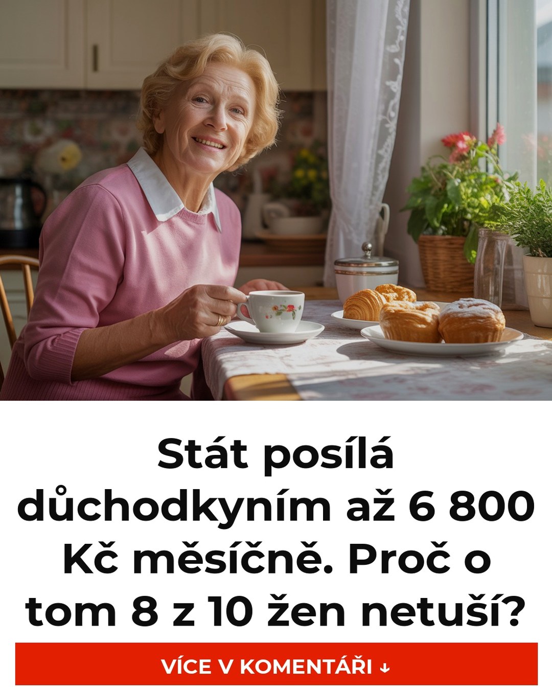 Stát posílá důchodkyním až 6 800 Kč měsíčně. Proč o tom 8 z 10 žen netuší?