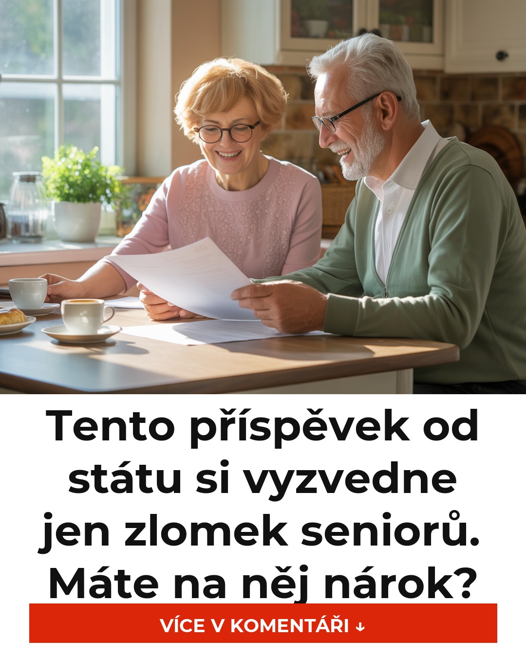 Tento příspěvek od státu si vyzvedne jen zlomek seniorů. Máte na něj nárok?