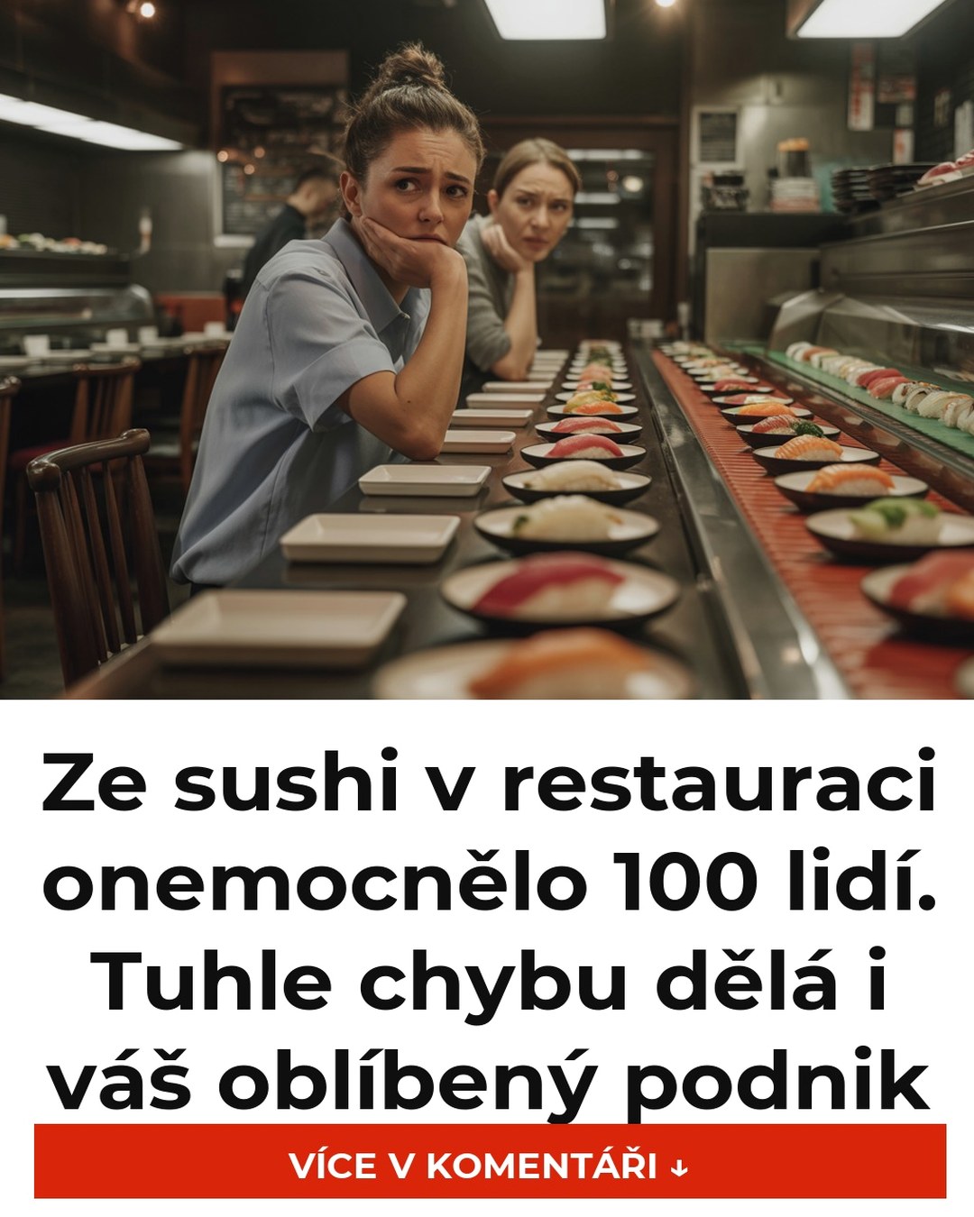 Ze sushi v restauraci onemocnělo 100 lidí. Tuhle chybu dělá i váš oblíbený podnik
