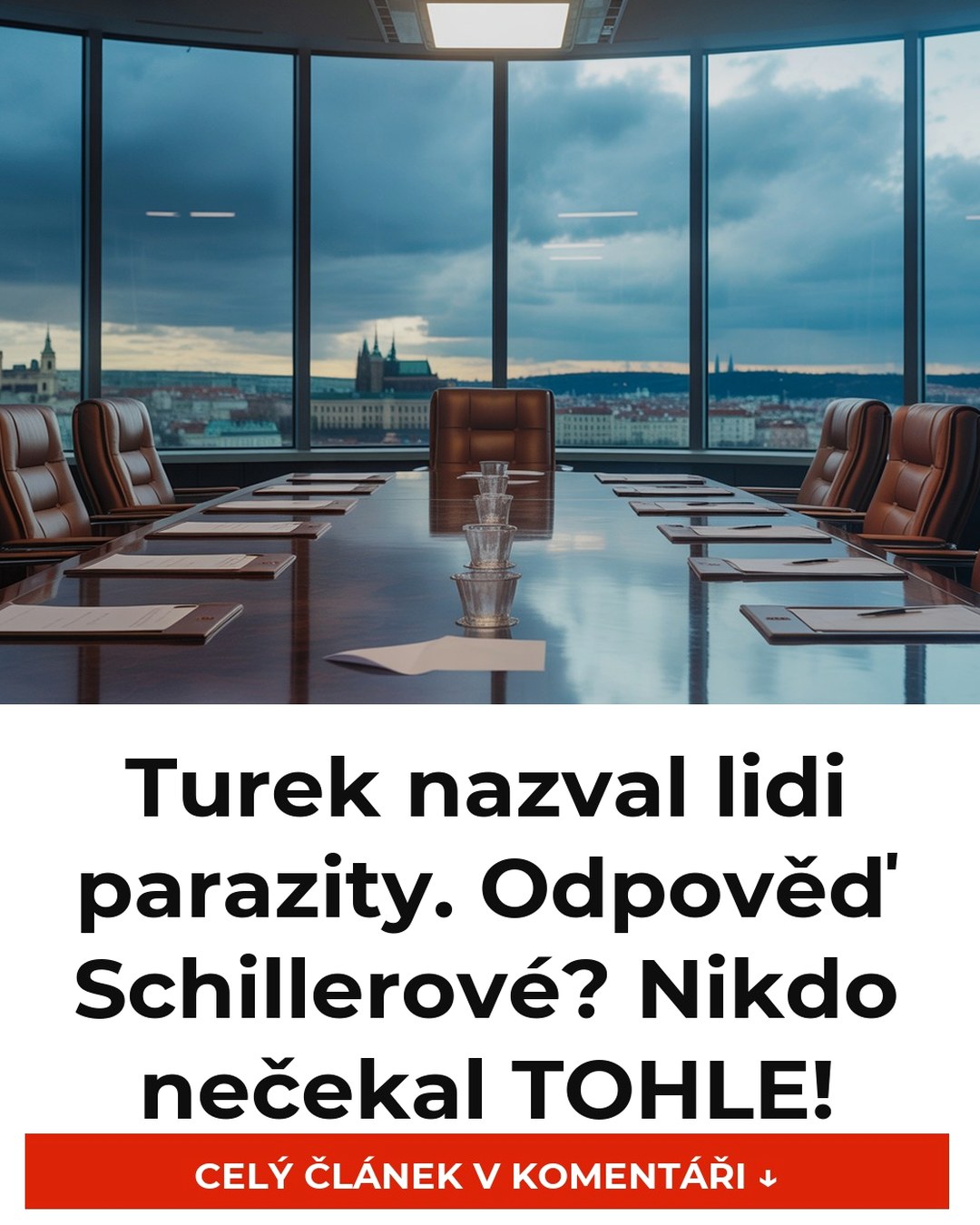 Turek nazval lidi parazity. Odpověď Schillerové? Nikdo nečekal TOHLE!
