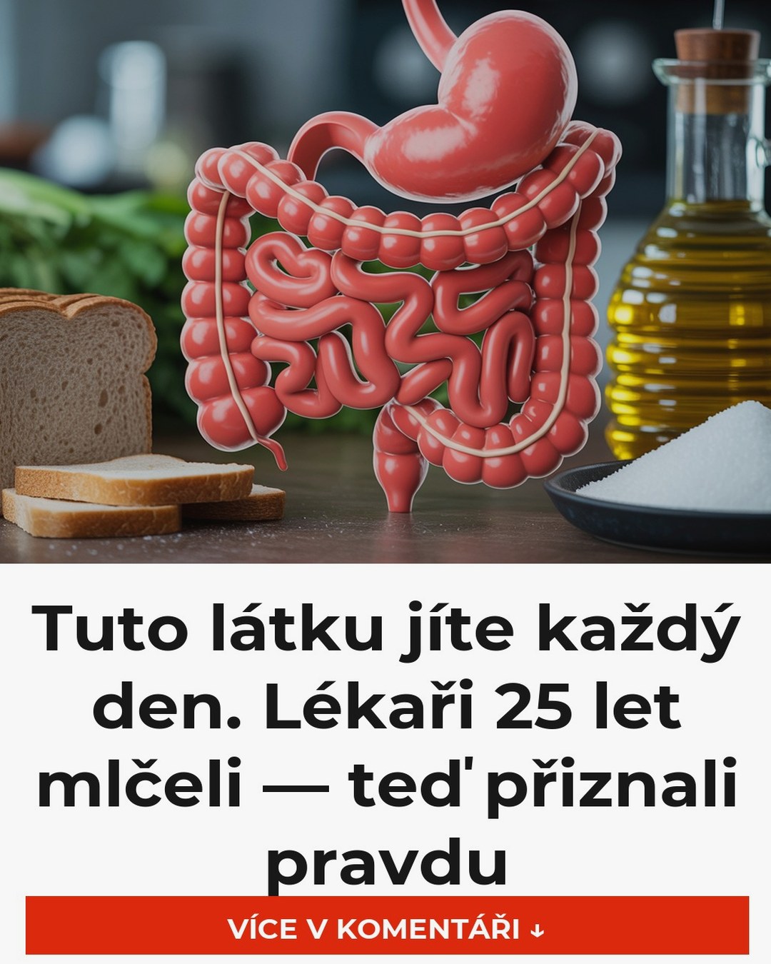 Tuto látku jíte každý den. Lékaři 25 let mlčeli — teď přiznali pravdu