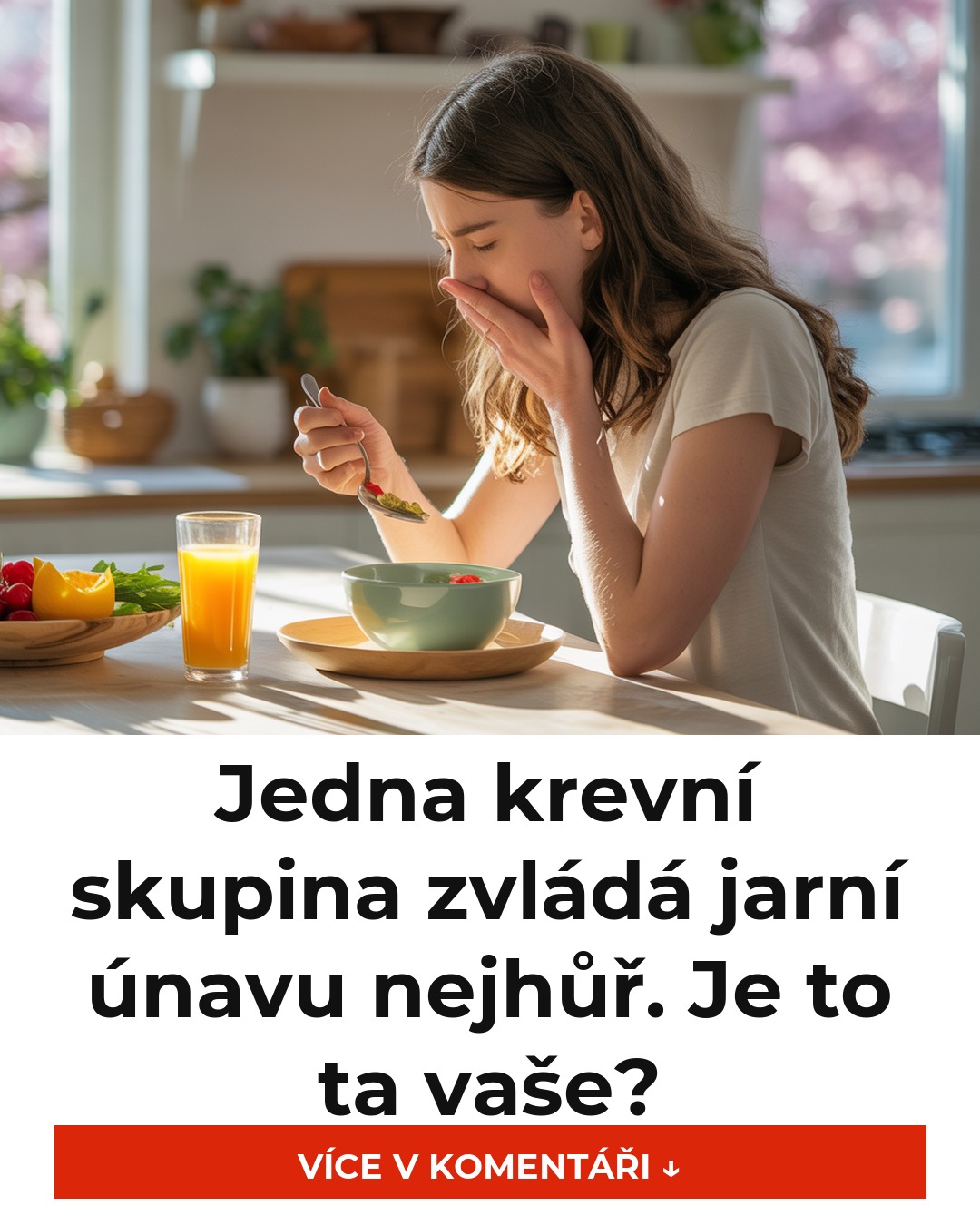 Jedna krevní skupina zvládá jarní únavu nejhůř. Je to ta vaše?