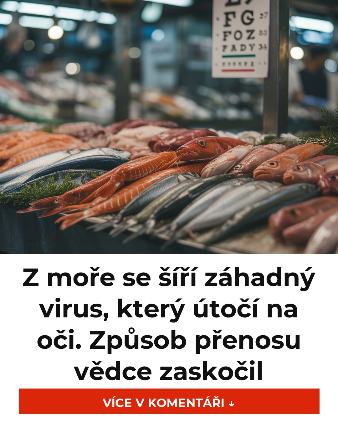 Z moře se šíří záhadný virus, který útočí na oči. Způsob přenosu vědce zaskočil