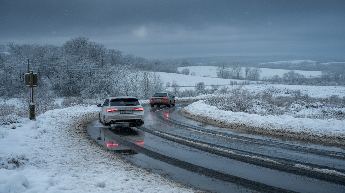Západ Čech zasypal sníh v dubnu: kde hrozí kalamita o víkendu?