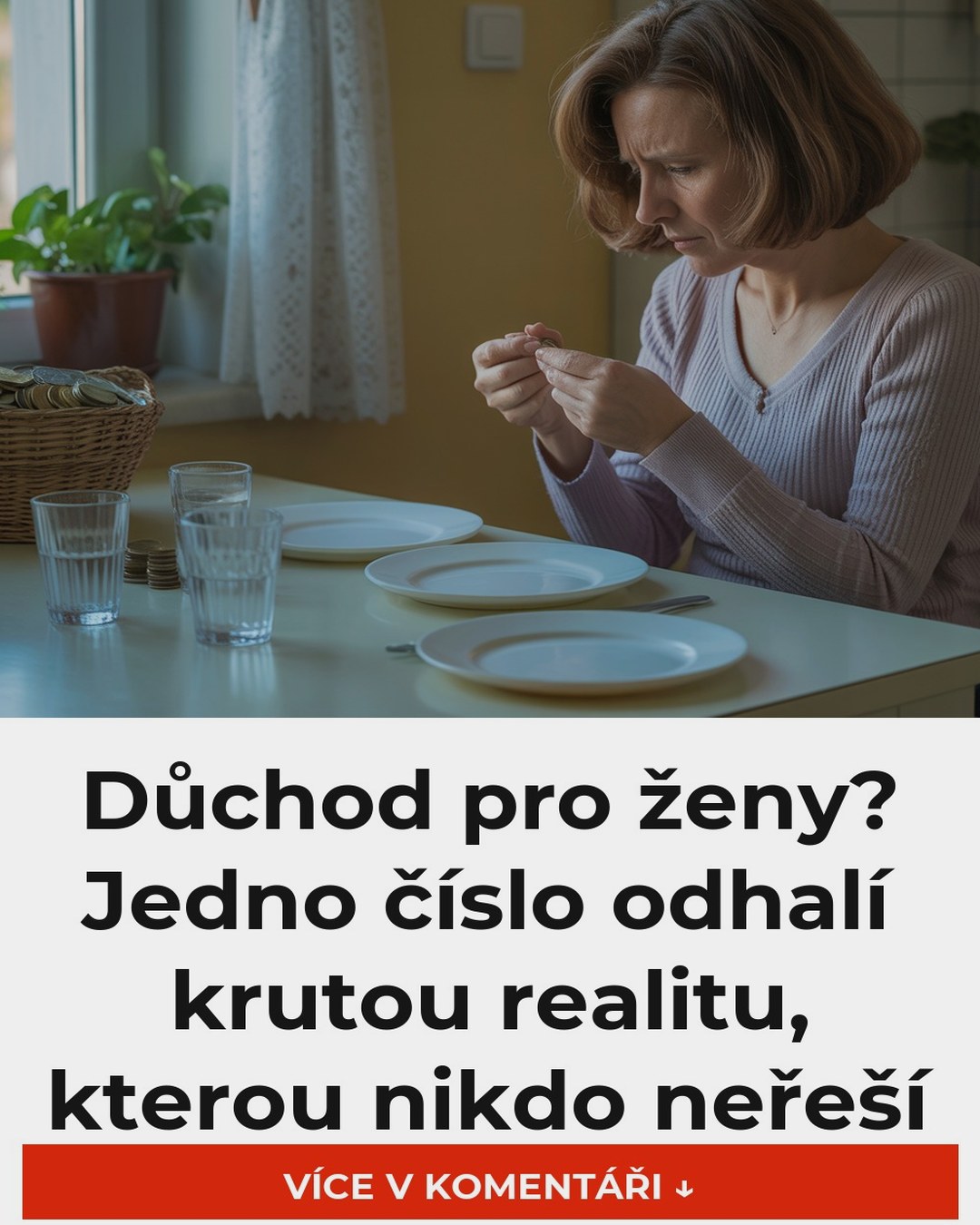 Důchod pro ženy? Jedno číslo odhalí krutou realitu, kterou nikdo neřeší