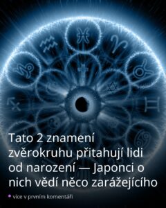 2 znamení přitahují lidi jako magnet — Japonci vědí proč