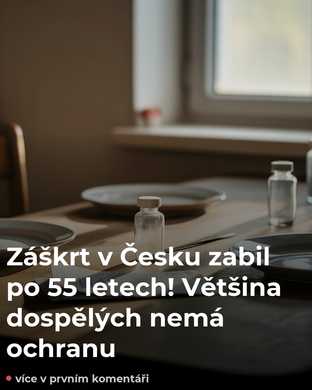 Záškrt v Česku zabil po 55 letech! Většina dospělých nemá ochranu