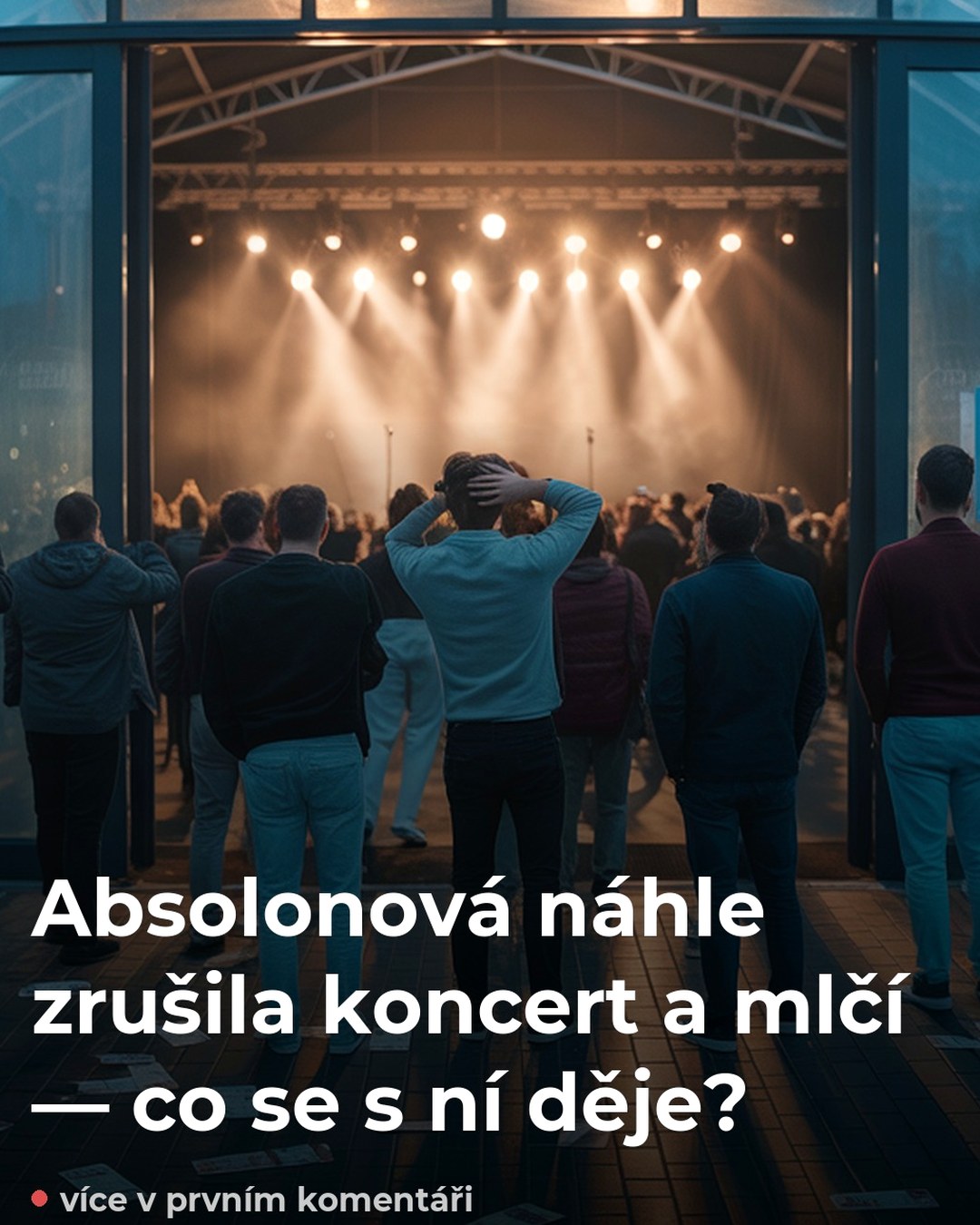 Absolonová náhle zrušila koncert a mlčí — co se s ní děje?