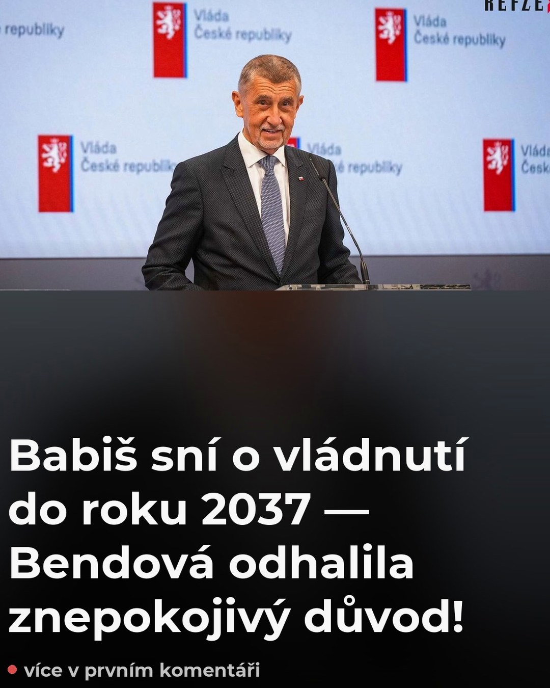 Babiš sní o vládnutí do roku 2037 — Bendová odhalila znepokojivý důvod!