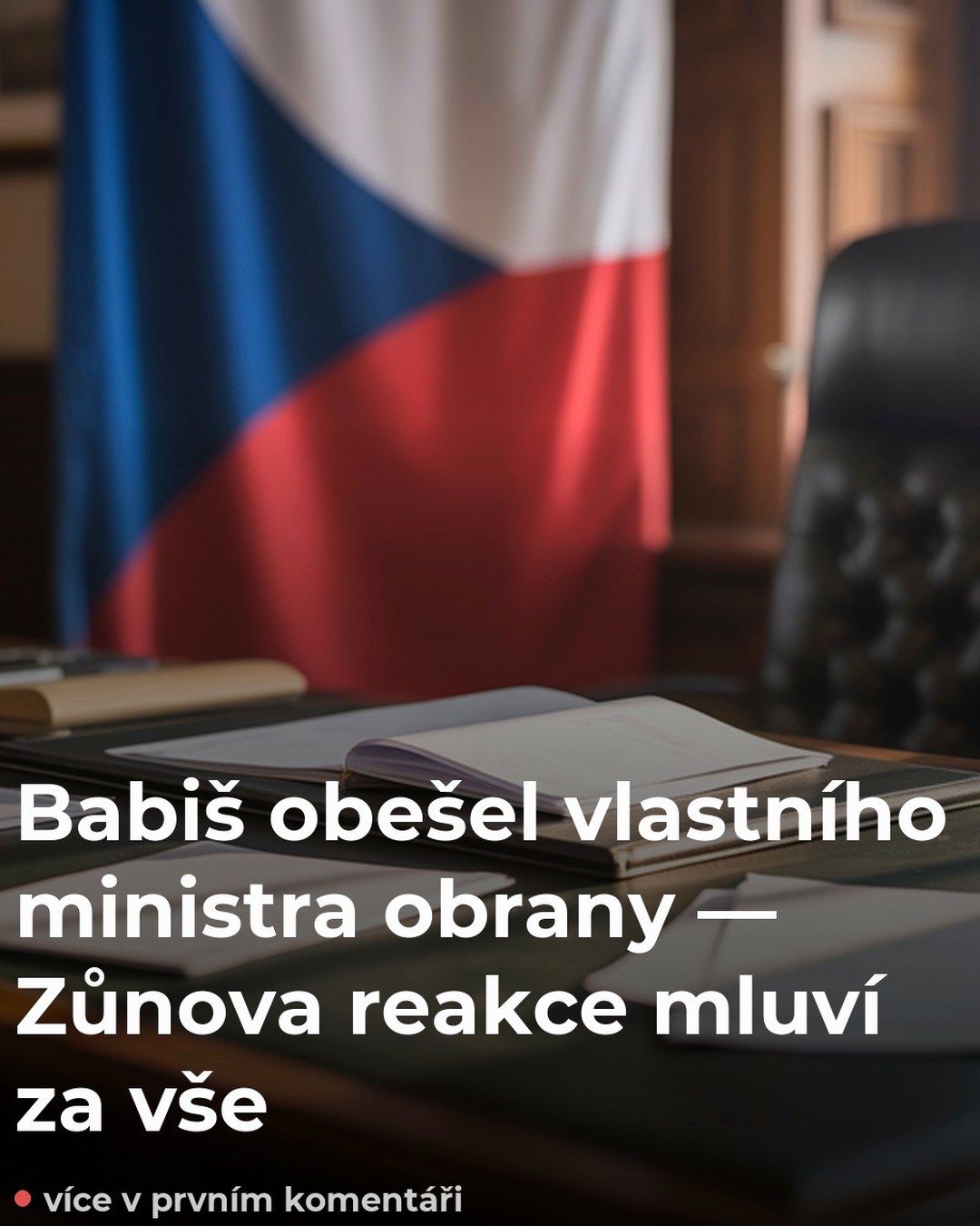 Babiš obešel vlastního ministra obrany — Zůnova reakce mluví za vše