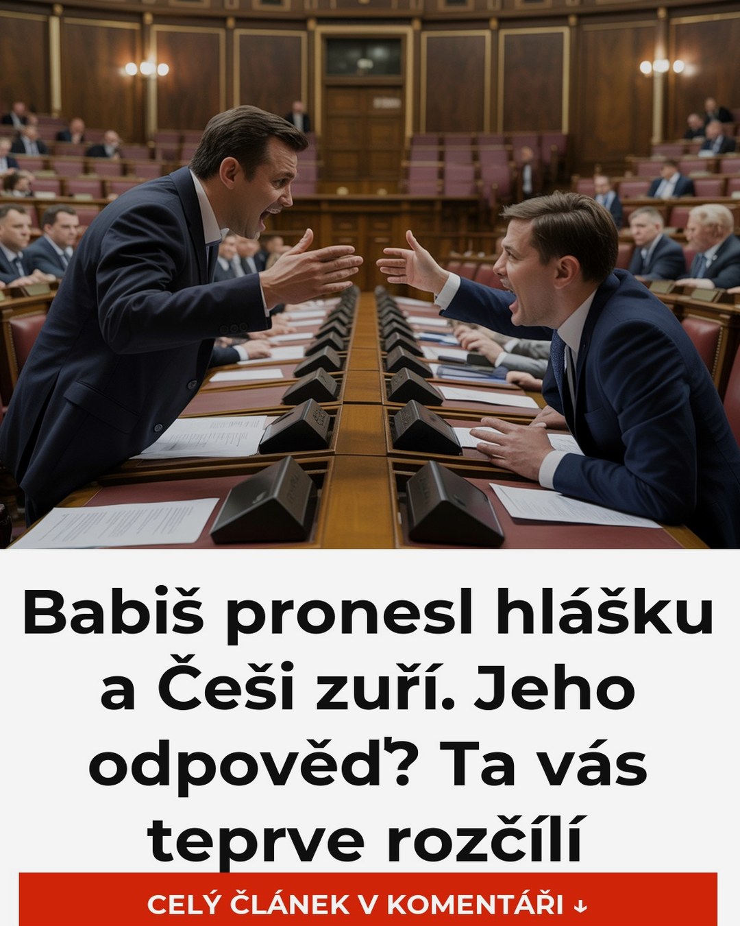 Babiš pronesl hlášku a Češi zuří. Jeho odpověď? Ta vás teprve rozčílí