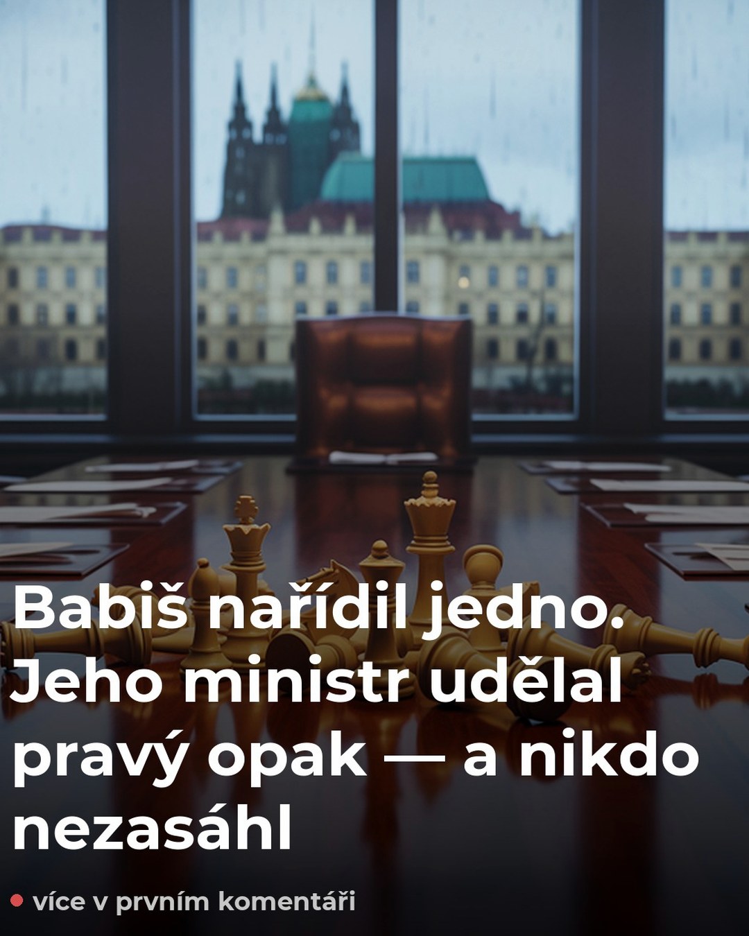 Babiš nařídil jedno. Jeho ministr udělal pravý opak — a nikdo nezasáhl