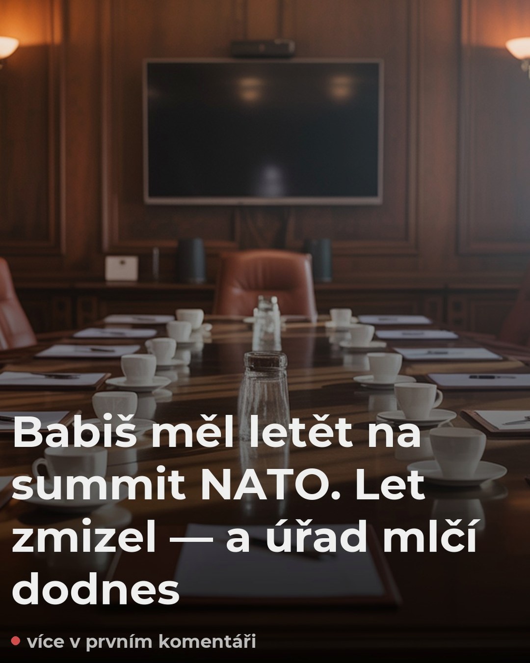 Babiš měl letět na summit NATO. Let zmizel — a úřad mlčí dodnes