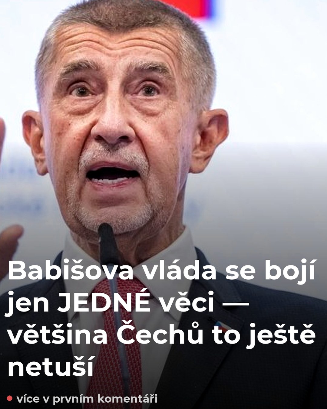 Babišova vláda se bojí jen JEDNÉ věci — většina Čechů to ještě netuší