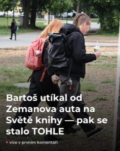 Bartoš utíkal od Zemanova auta — co se pak stalo, nečekal nikdo