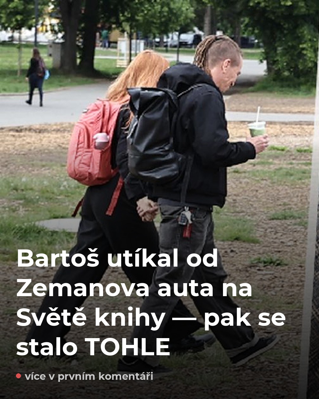 Bartoš utíkal od Zemanova auta — co se pak stalo, nečekal nikdo