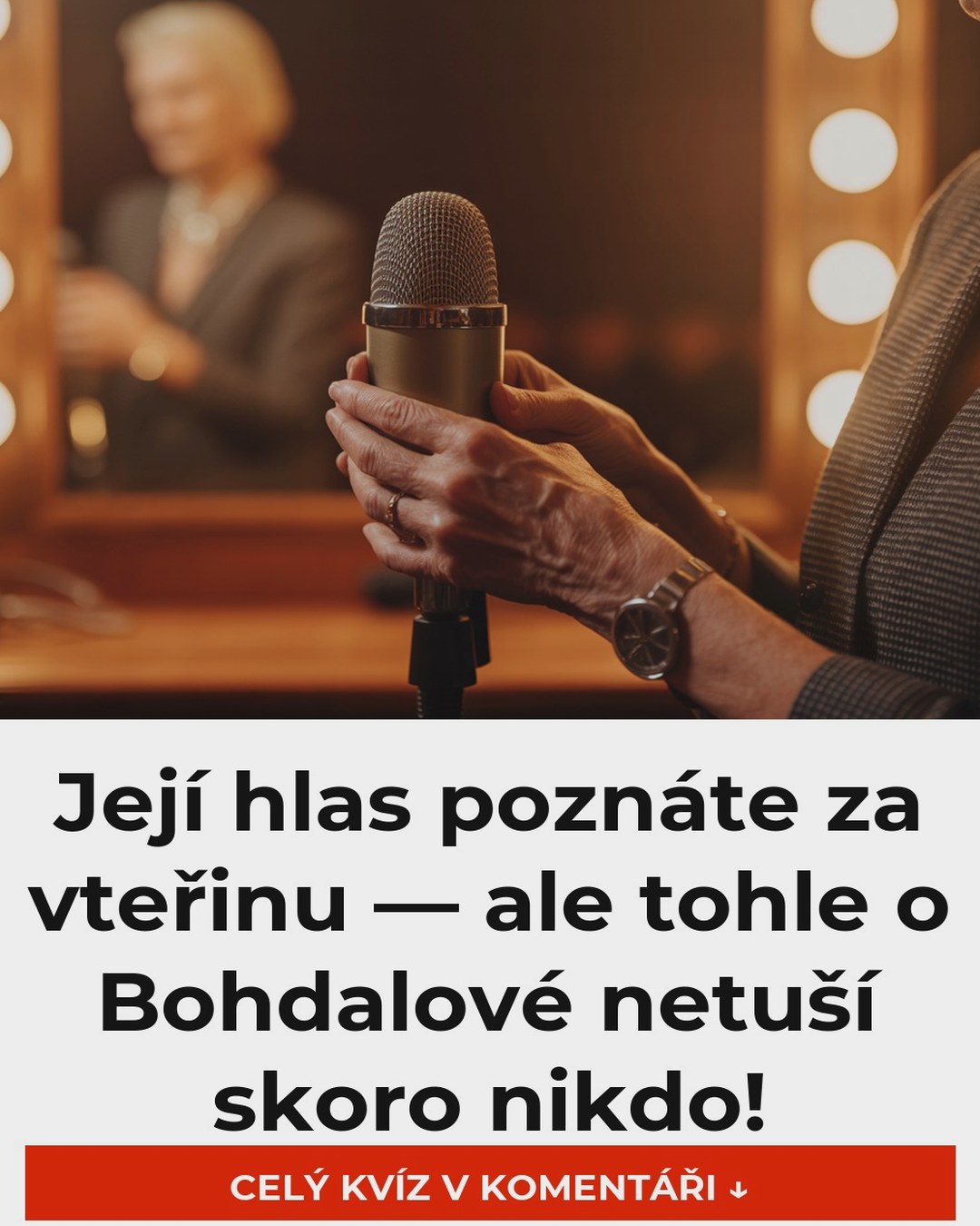 Její hlas poznáte za vteřinu — ale tohle o Bohdalové netuší skoro nikdo!