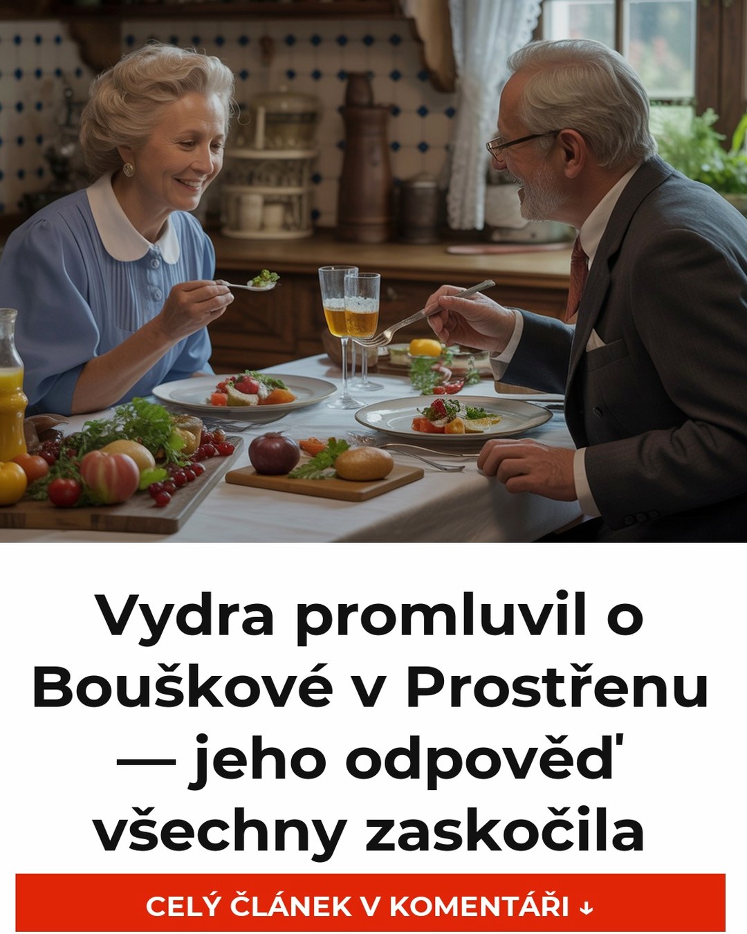 Vydra promluvil o Bouškové v Prostřenu — jeho odpověď všechny zaskočila