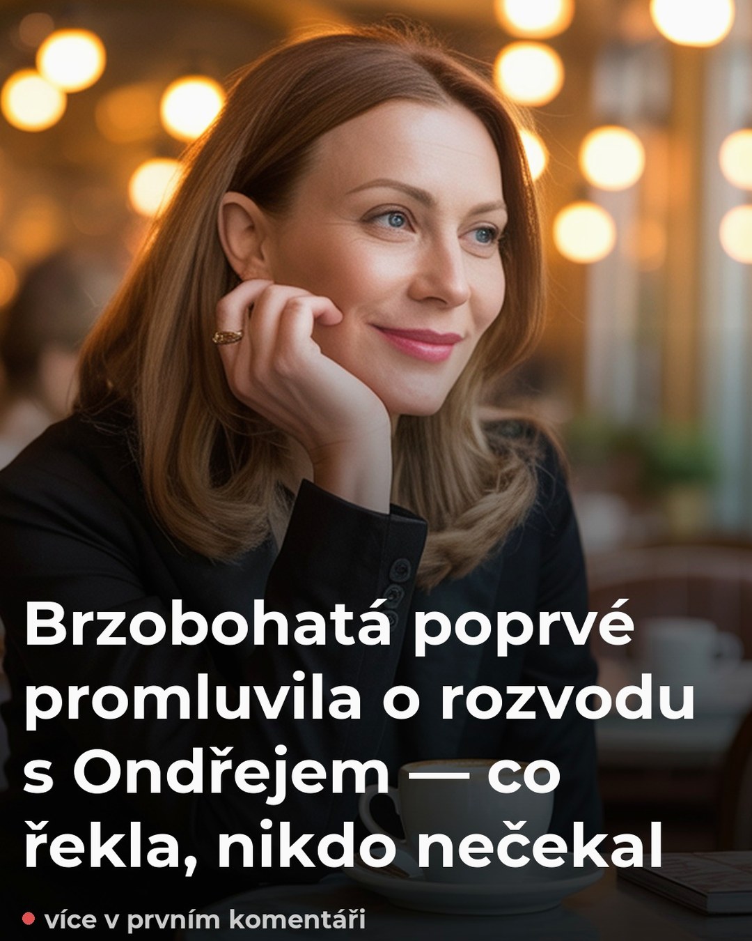 Brzobohatá poprvé promluvila o rozvodu s Ondřejem — co řekla, nikdo nečekal