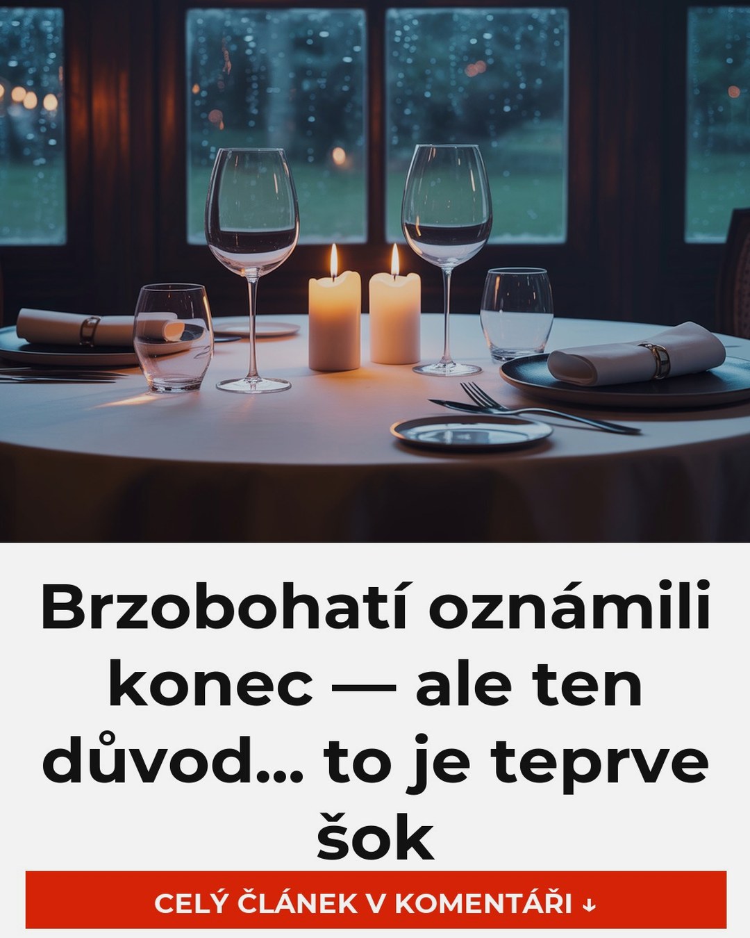 Brzobohatí oznámili konec — ale ten důvod... to je teprve šok