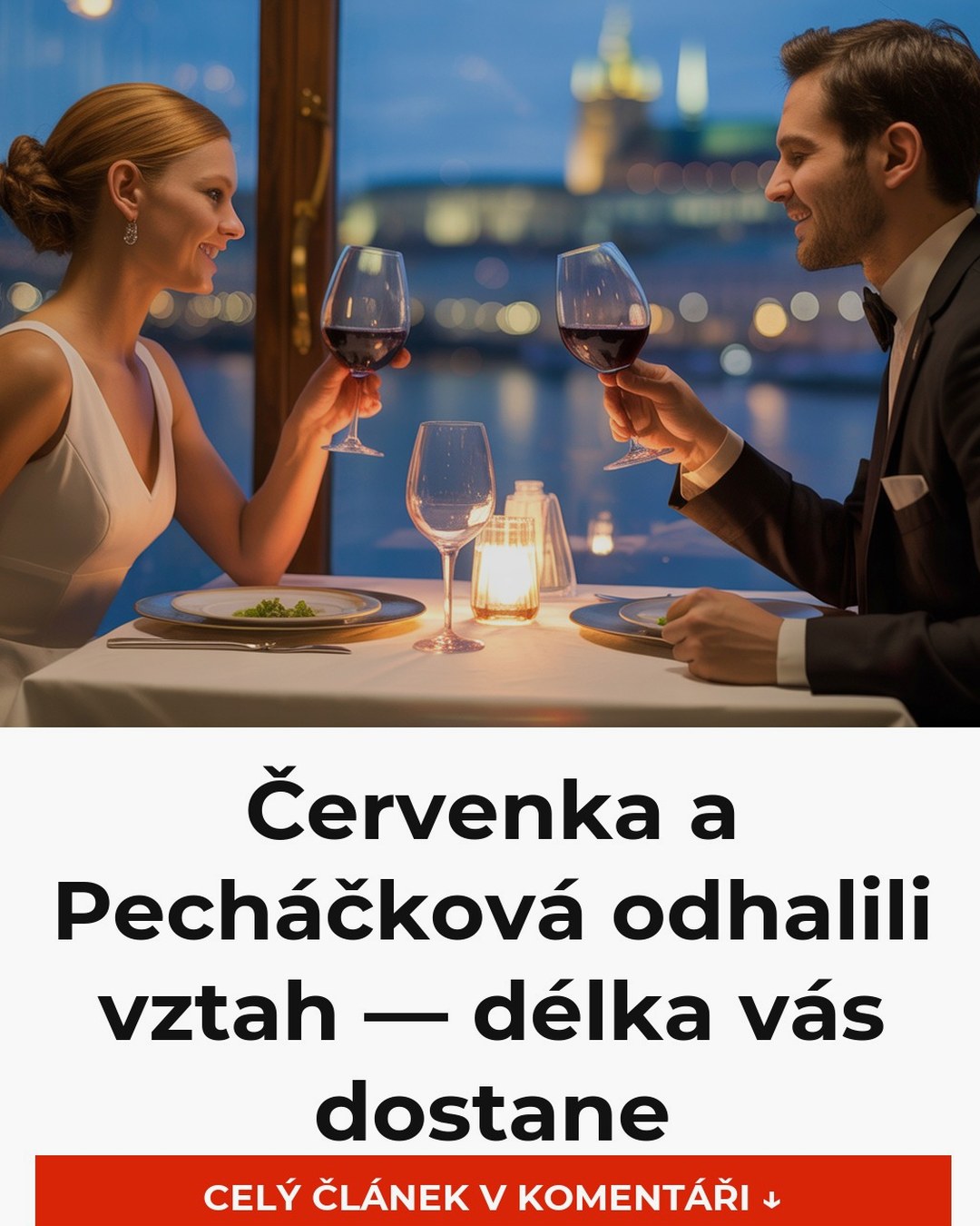 Červenka a Pecháčková odhalili vztah — délka vás dostane