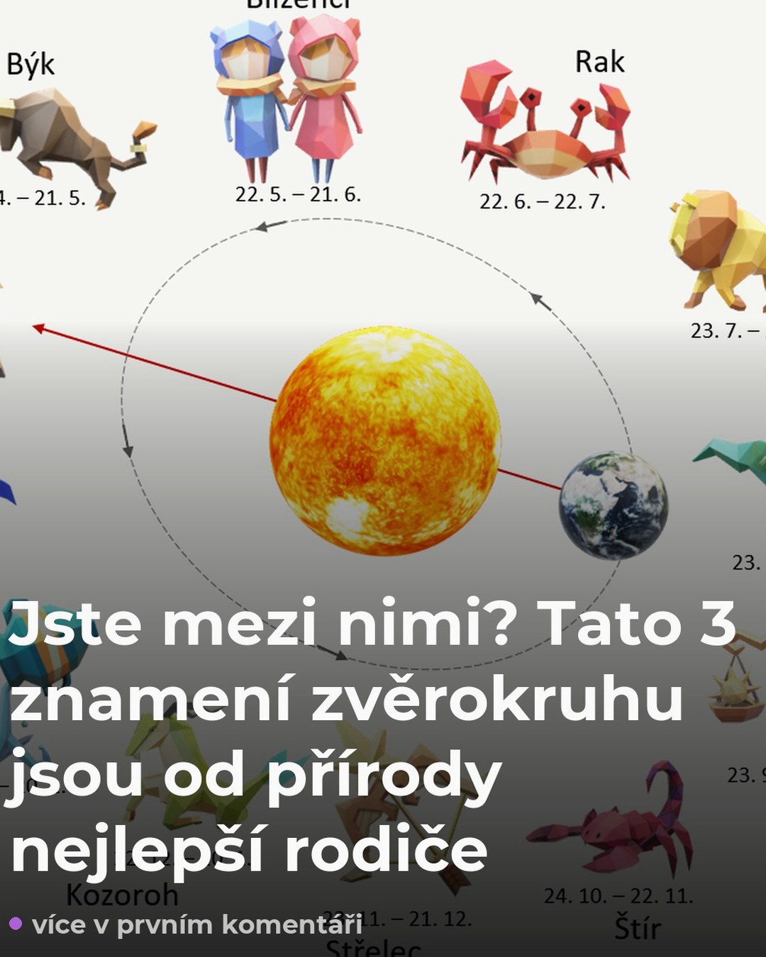 Jste mezi nimi? Tato 3 znamení zvěrokruhu jsou od přírody nejlepší rodiče