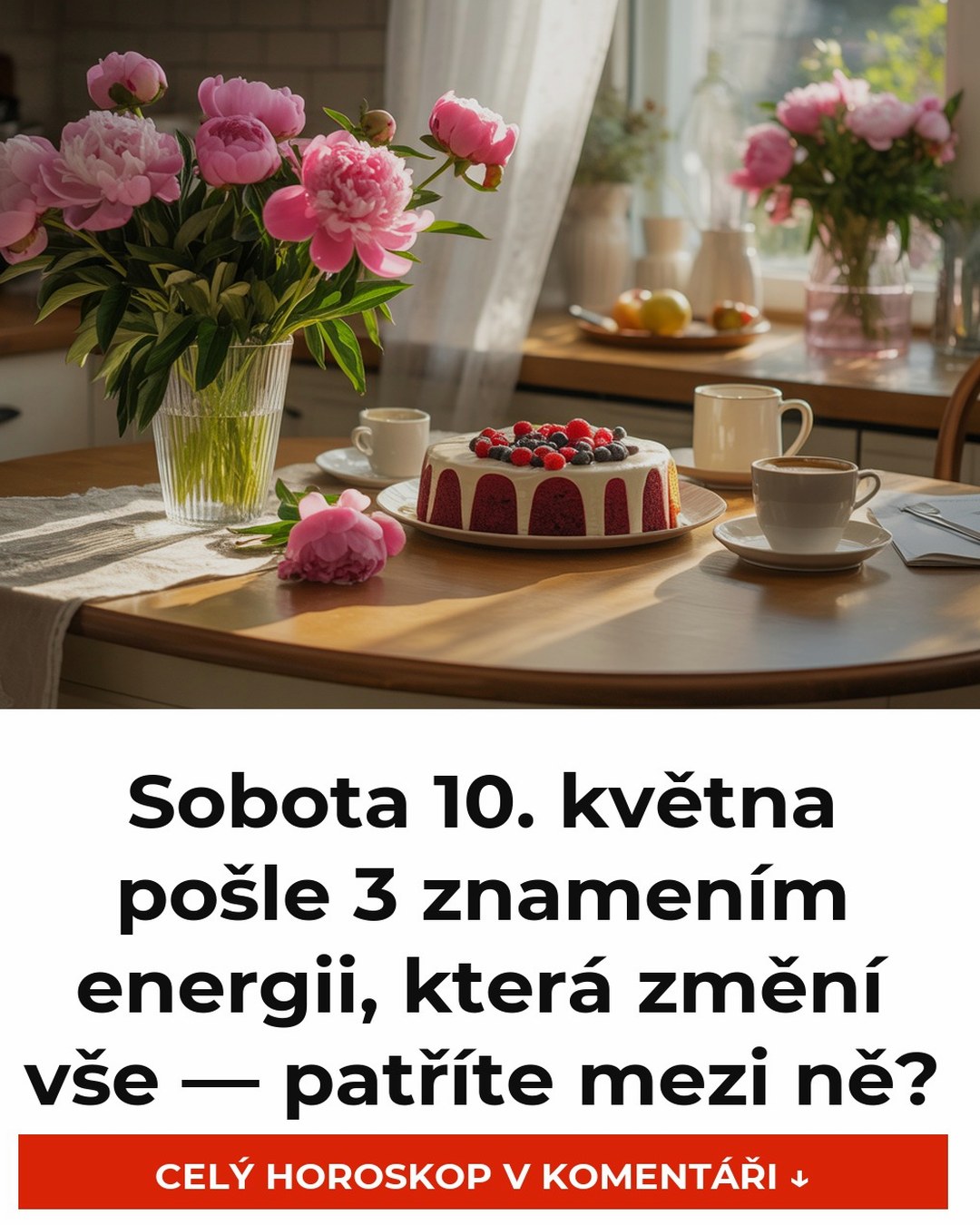 Sobota 10. května pošle 3 znamením energii, která změní vše — patříte mezi ně?