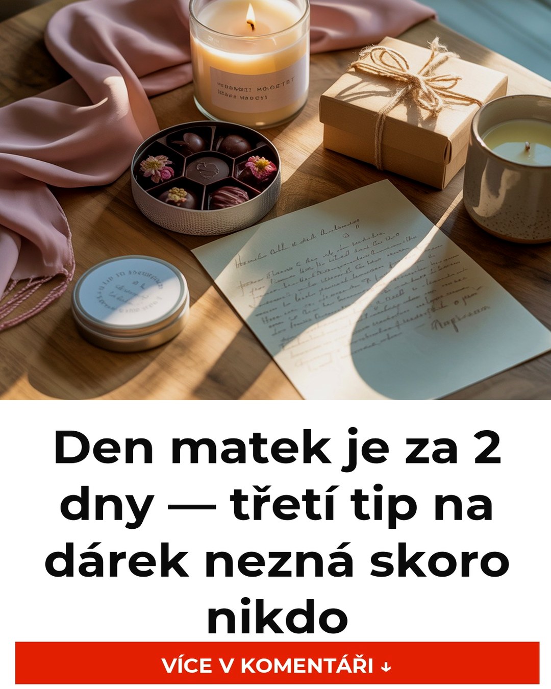 Den matek je za 2 dny — třetí tip na dárek nezná skoro nikdo