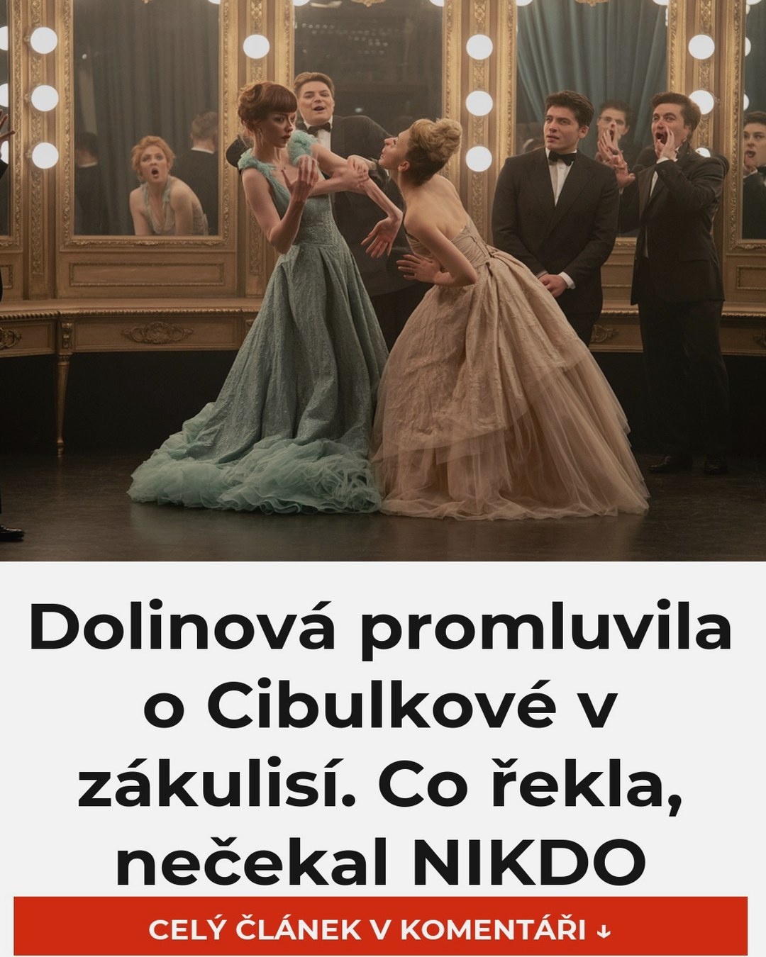 Dolinová promluvila o Cibulkové v zákulisí. Co řekla, nečekal NIKDO