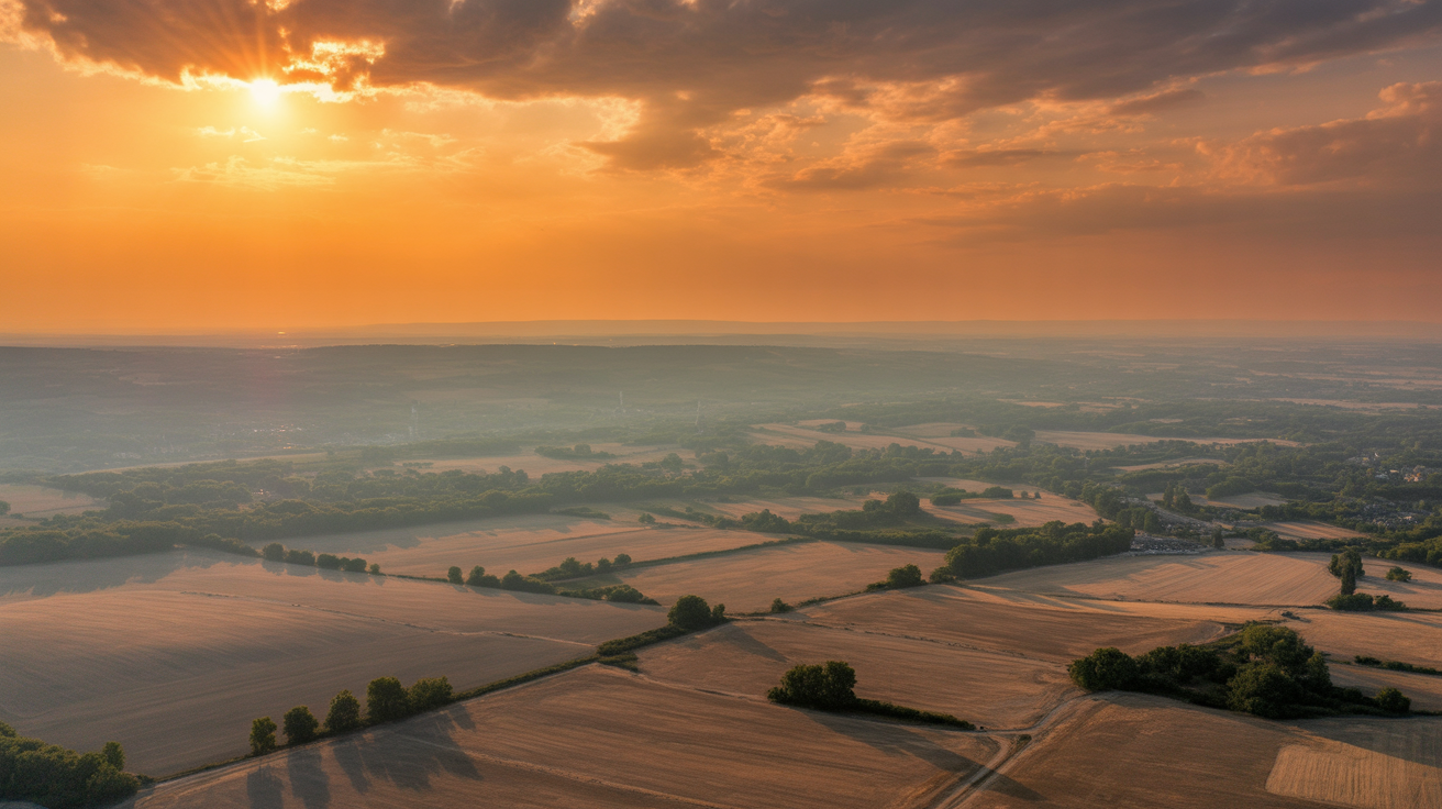 Evropu sevře tepelná kupole — teploty o 15 °C nad normálem