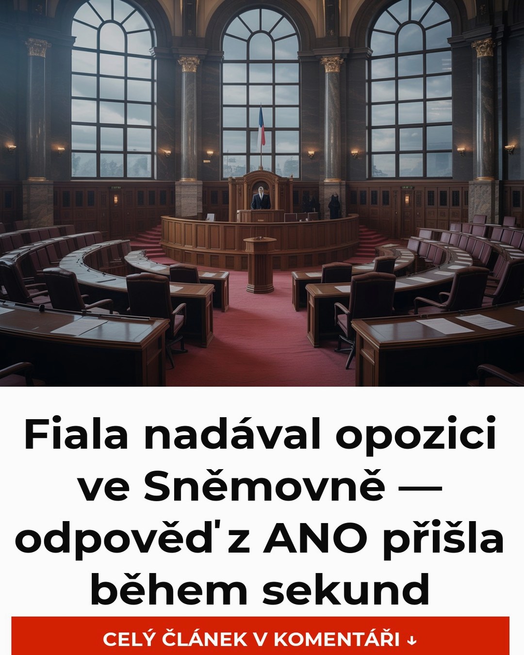 Fiala nadával opozici ve Sněmovně — odpověď z ANO přišla během sekund