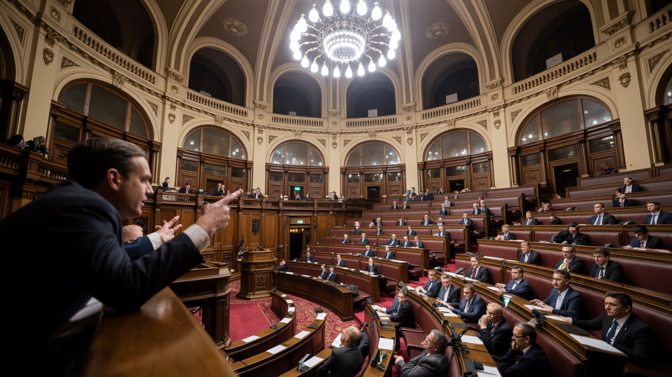 Fiala z SPD řval dvě slova — Kupkova odpověď ho okamžitě umlčela