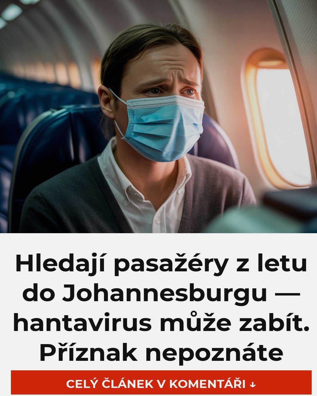 Hledají pasažéry z letu do Johannesburgu — hantavirus může zabít. Příznak nepoznáte