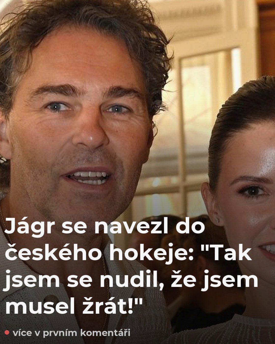 Jágr se navezl do českého hokeje: