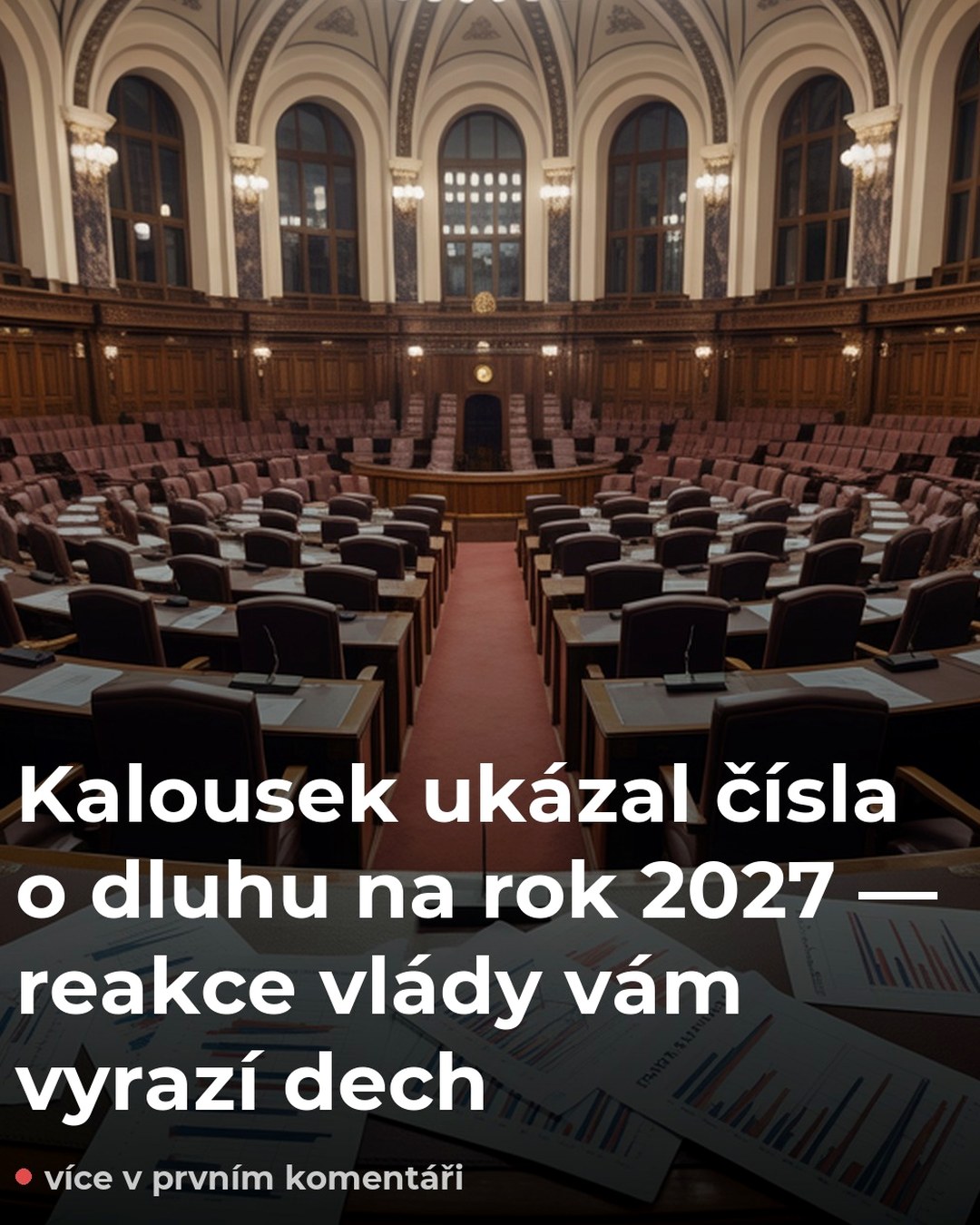 Kalousek ukázal čísla o dluhu na rok 2027 — reakce vlády vám vyrazí dech