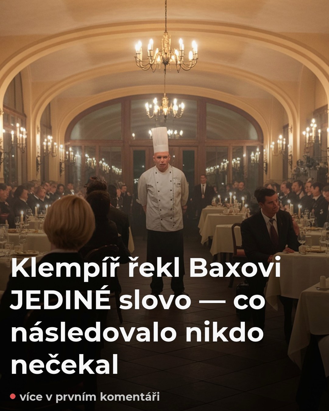 Klempíř řekl Baxovi JEDINÉ slovo — co následovalo nikdo nečekal