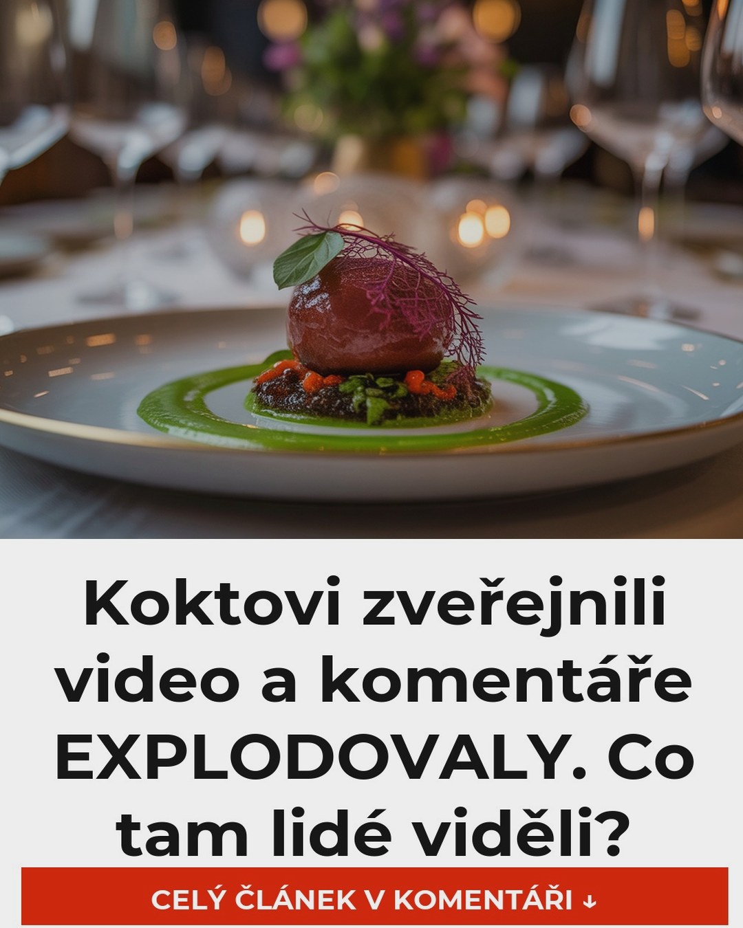 Koktovi zveřejnili video a komentáře EXPLODOVALY. Co tam lidé viděli?