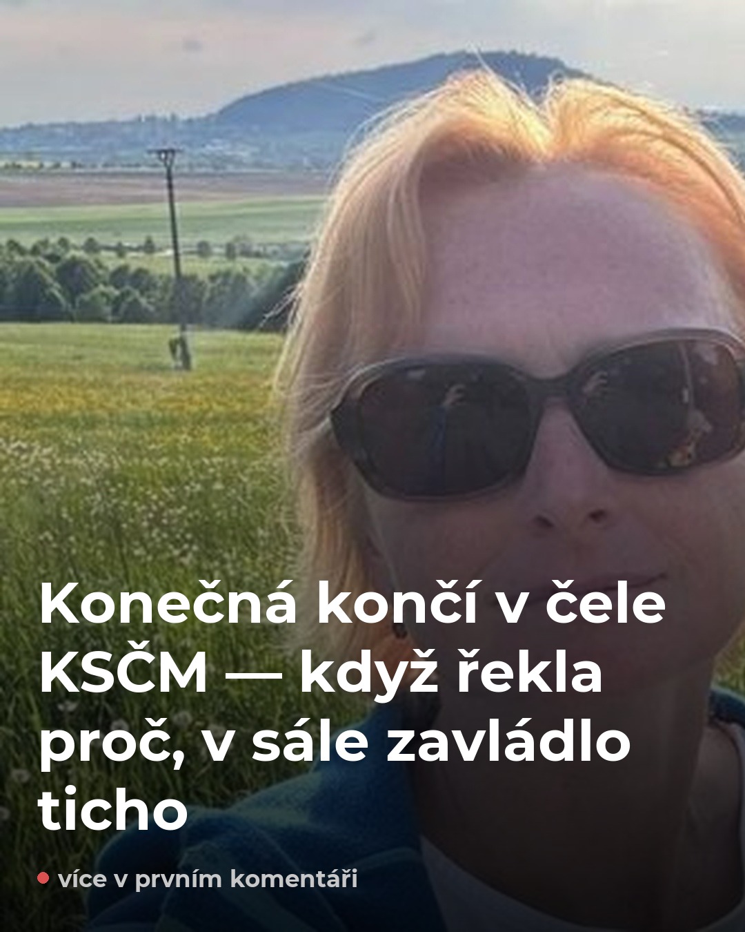 Konečná odchází z čela KSČM — důvod který uvedla zaskočil i soudruhy