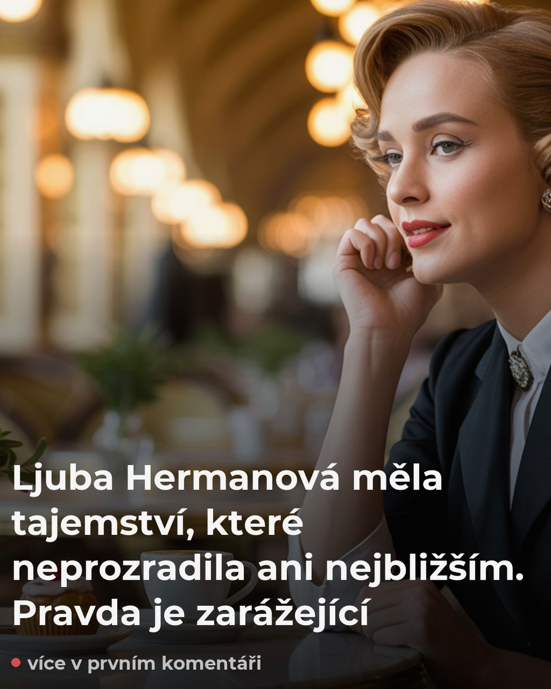Ljuba Hermanová měla tajemství, které neprozradila ani nejbližším. Pravda je zarážející