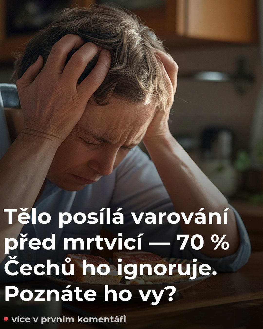 Tělo posílá varování před mrtvicí — 70 % Čechů ho ignoruje. Poznáte ho vy?