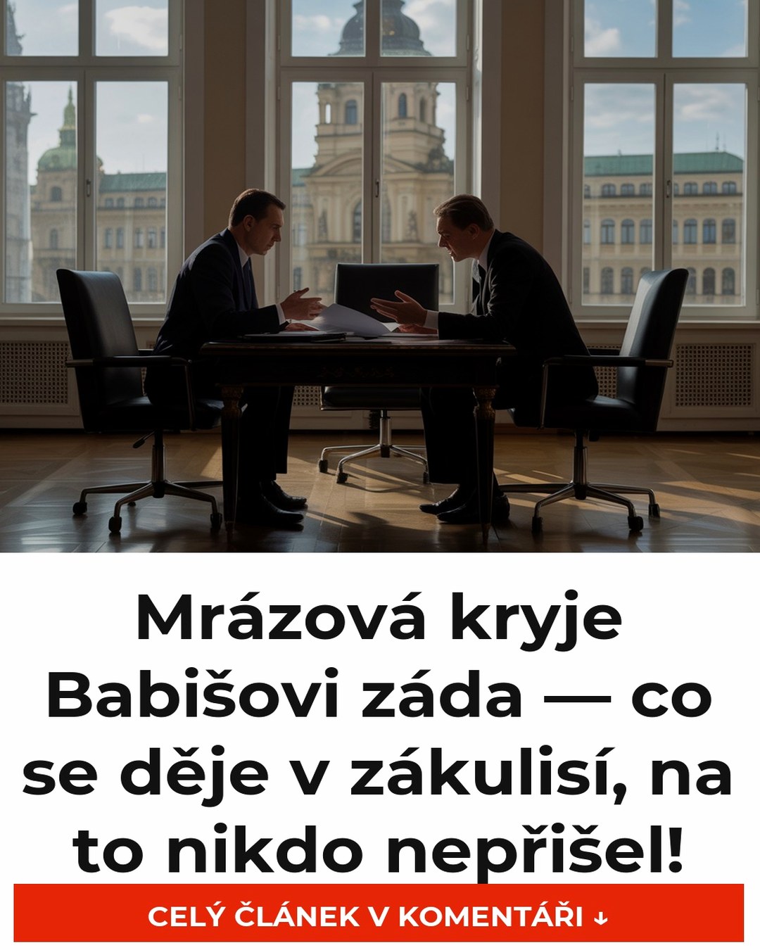 Mrázová kryje Babišovi záda — co se děje v zákulisí, na to nikdo nepřišel!