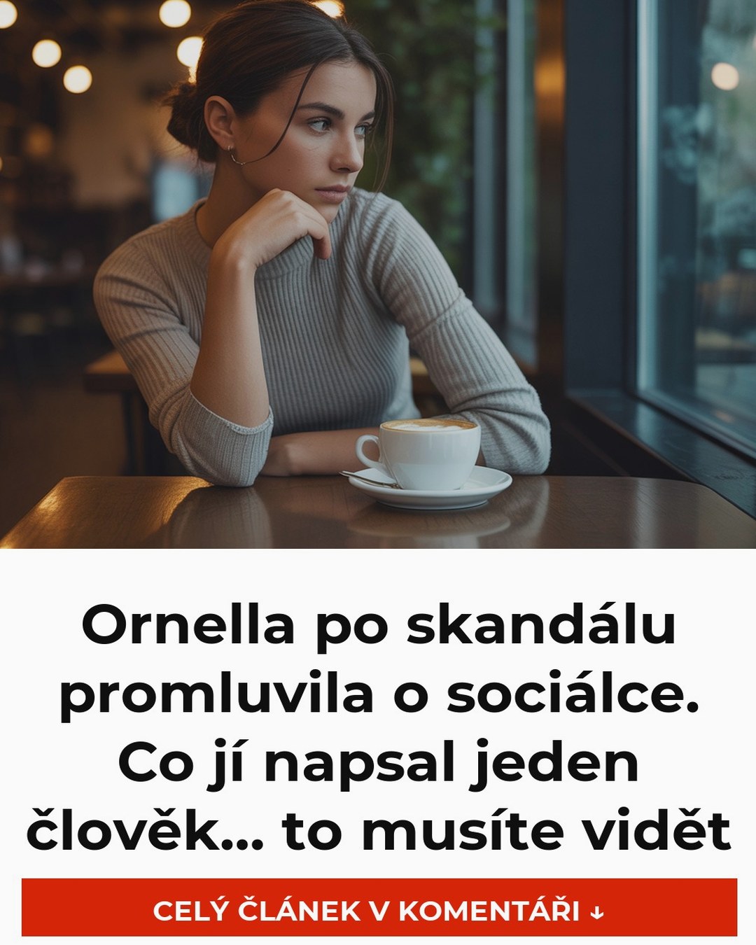 Ornella po skandálu promluvila o sociálce. Co jí napsal jeden člověk… to musíte vidět