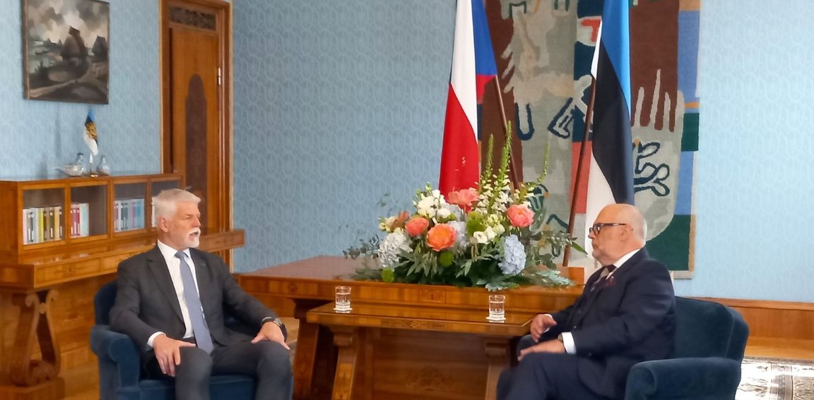 Pavel v Estonsku ukázal na Babiše — Česko nesplňuje závazek NATO