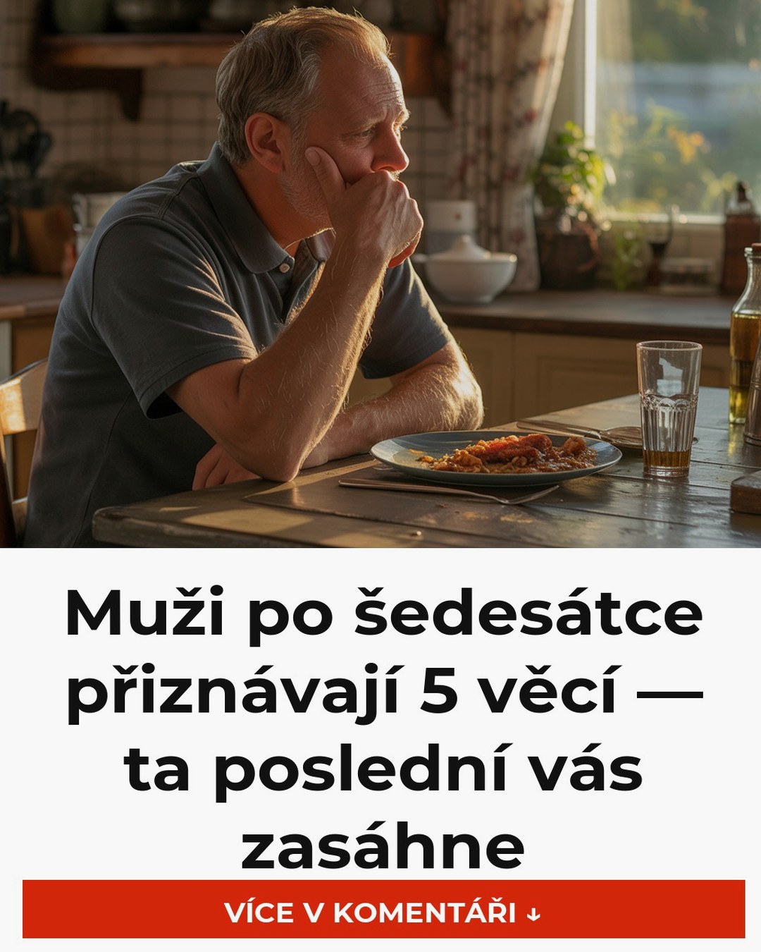 Muži po šedesátce přiznávají 5 věcí — ta poslední vás zasáhne