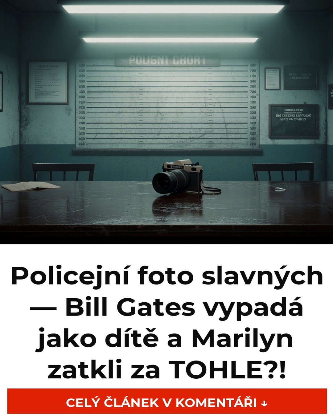 Policejní foto slavných — Bill Gates vypadá jako dítě a Marilyn zatkli za TOHLE?!