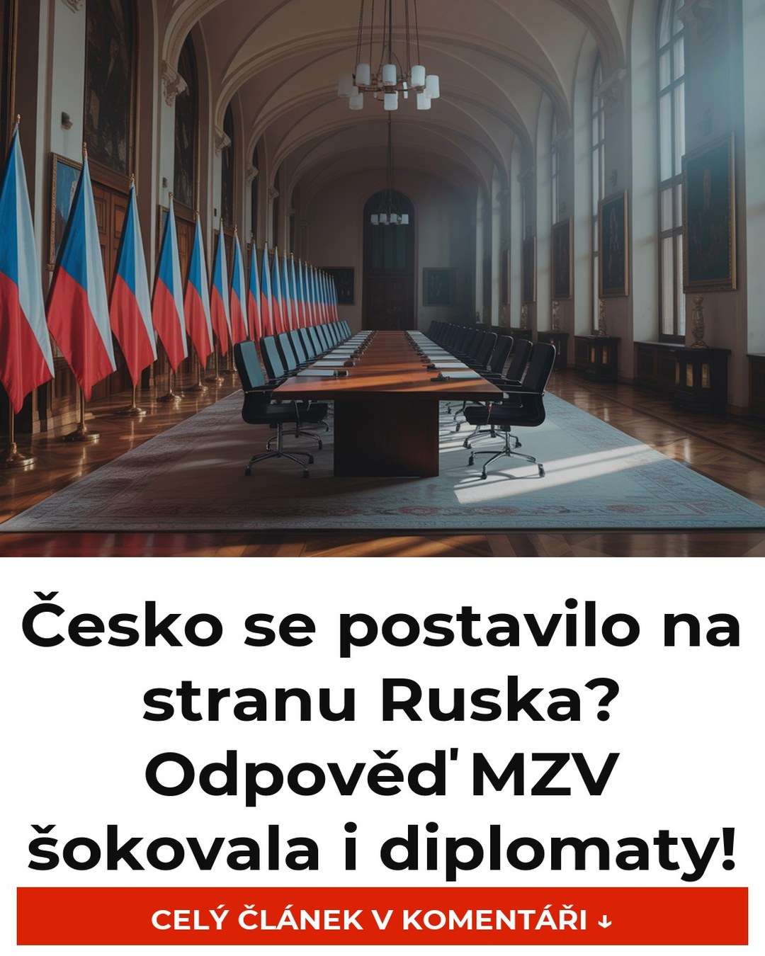 Česko se postavilo na stranu Ruska? Odpověď MZV šokovala i diplomaty!